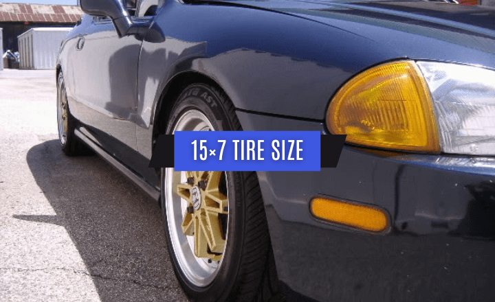 15×7 Tire Size