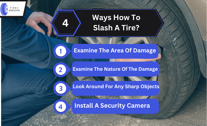 how to slash tires and get away with it

