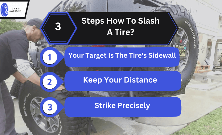 how to slash a tire

