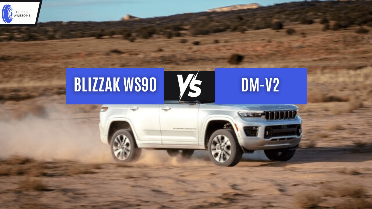 Bridgestone Blizzak WS90 vs DM-V2
